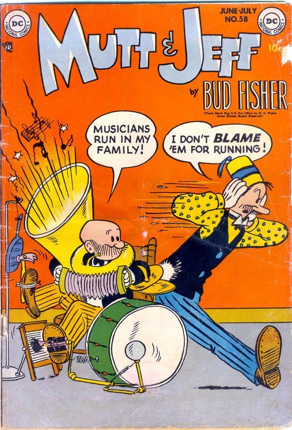 Mutt & Jeff (1939) #58 cover