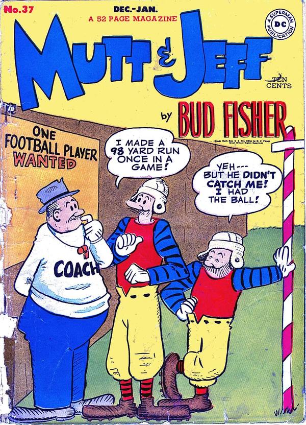 Mutt & Jeff (1939) #37 cover