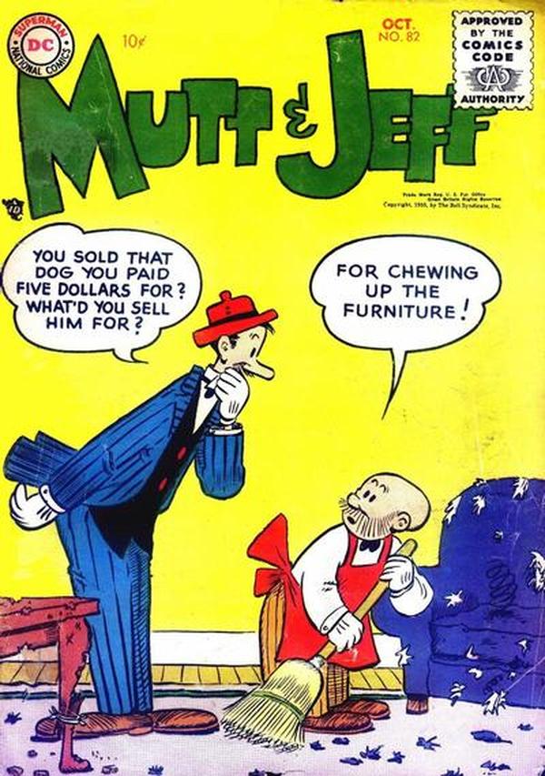 Mutt & Jeff (1939) #82 cover