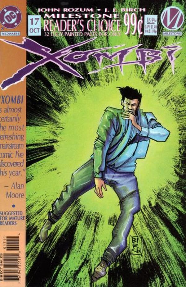 Xombi (1994) #17 cover