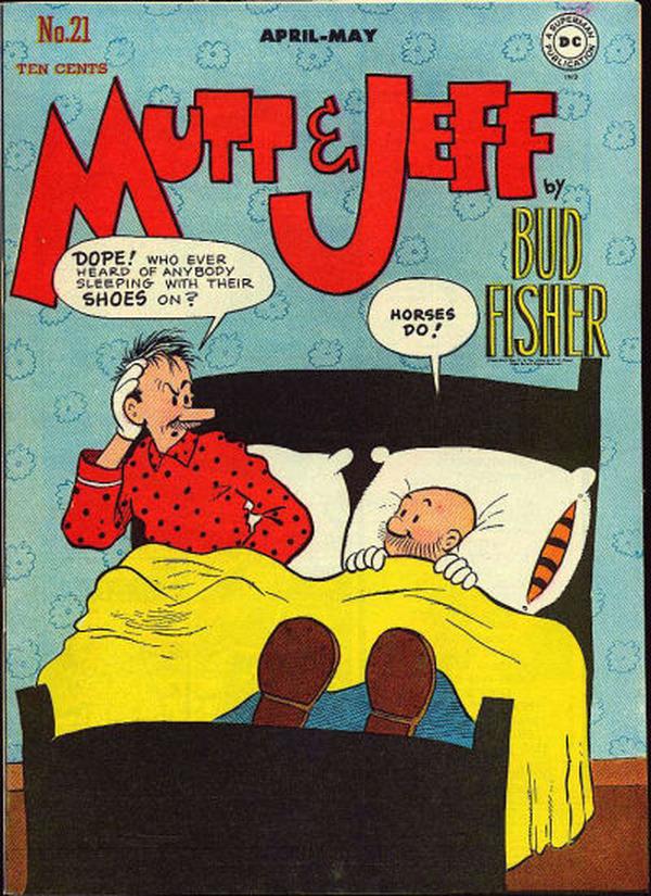 Mutt & Jeff (1939) #21 cover