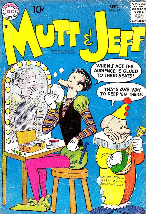 Mutt & Jeff #97 cover
