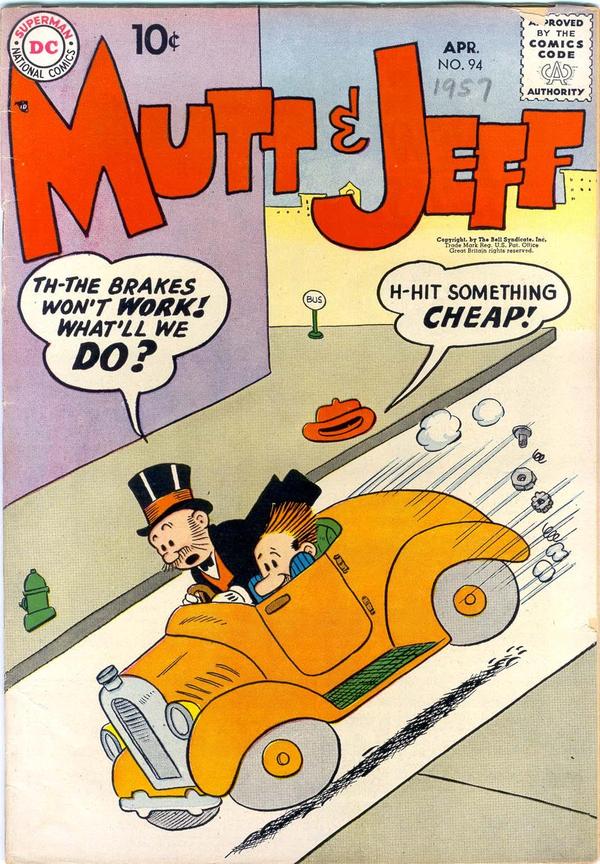 Mutt & Jeff (1939) #94 cover