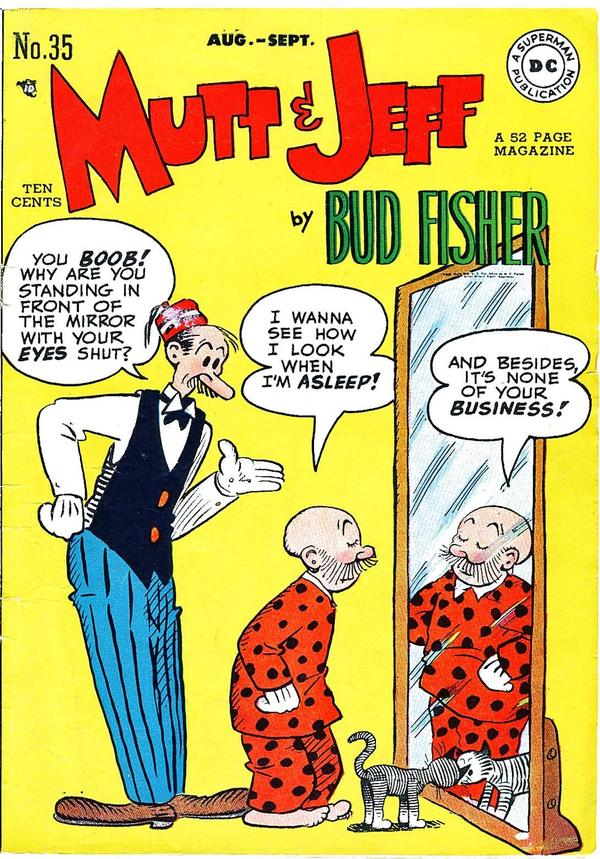 Mutt & Jeff (1939) #35 cover