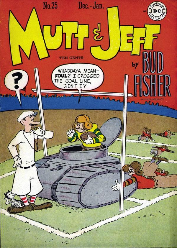Mutt & Jeff (1939) #25 cover