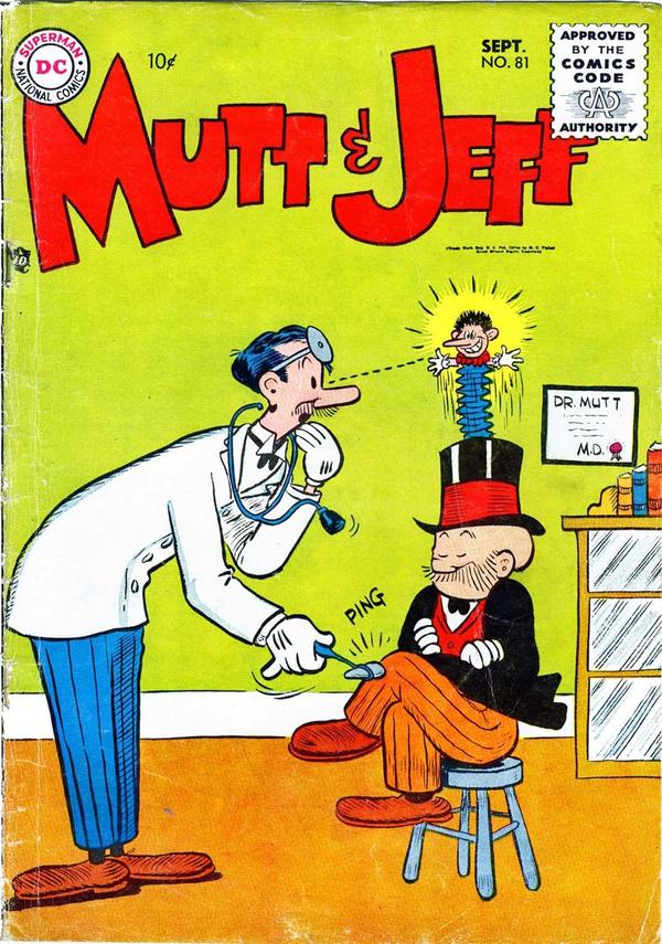 Mutt & Jeff (1939) #81 cover