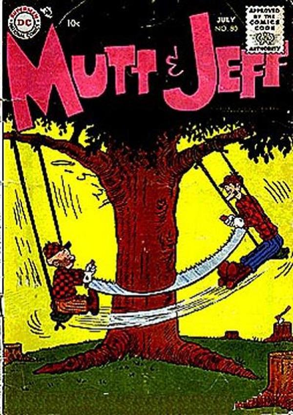 Mutt & Jeff (1939) #80 cover
