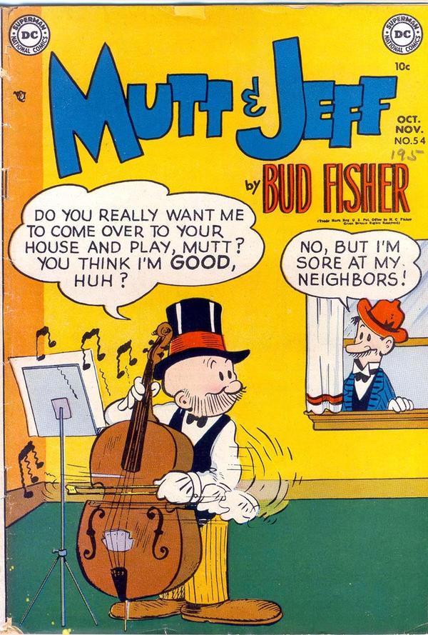 Mutt & Jeff (1939) #54 cover