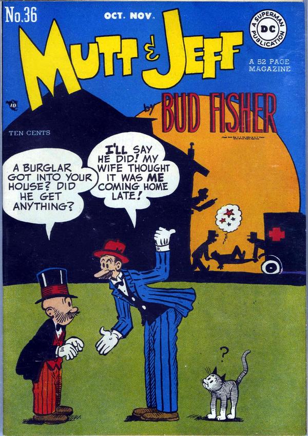 Mutt & Jeff (1939) #36 cover