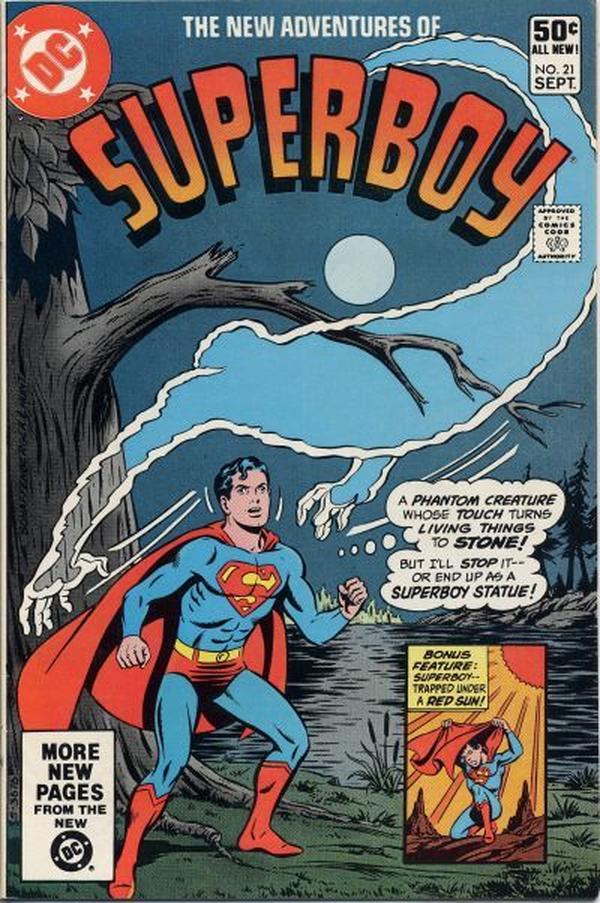 The New Adventures of Superboy #21 cover