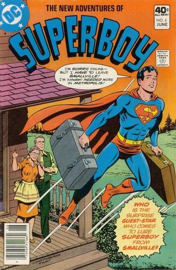 The New Adventures of Superboy #6 cover