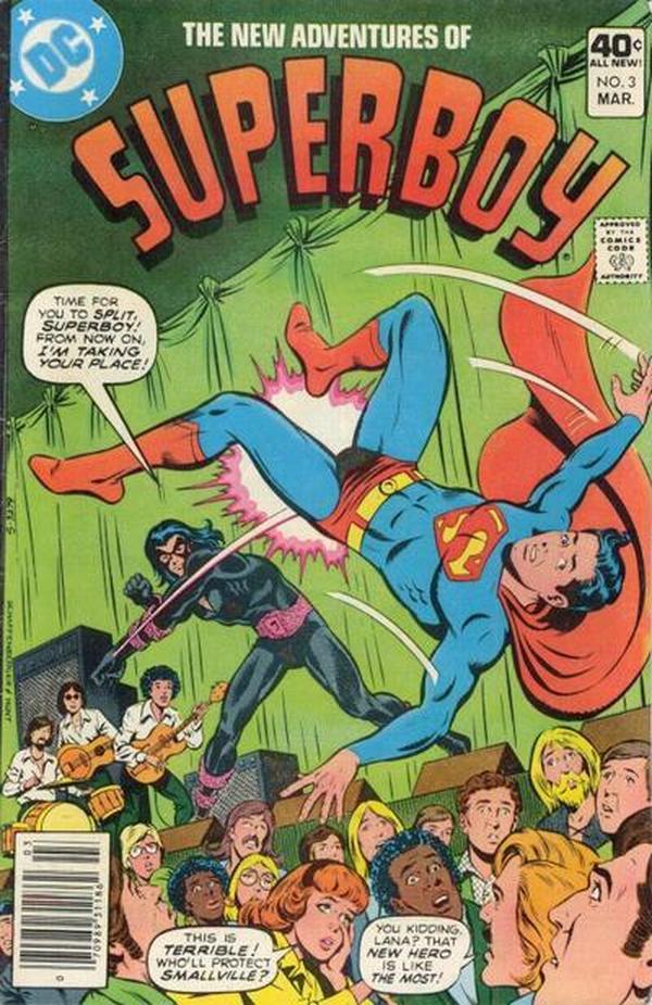 The New Adventures of Superboy #3 cover