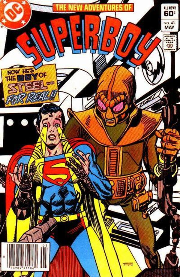 The New Adventures of Superboy #41 cover