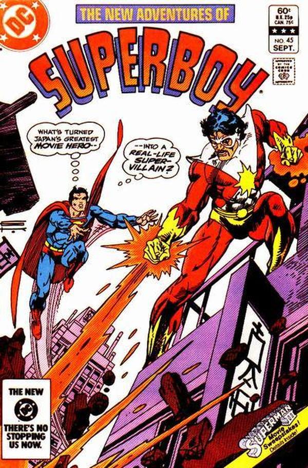 The New Adventures of Superboy #45 cover