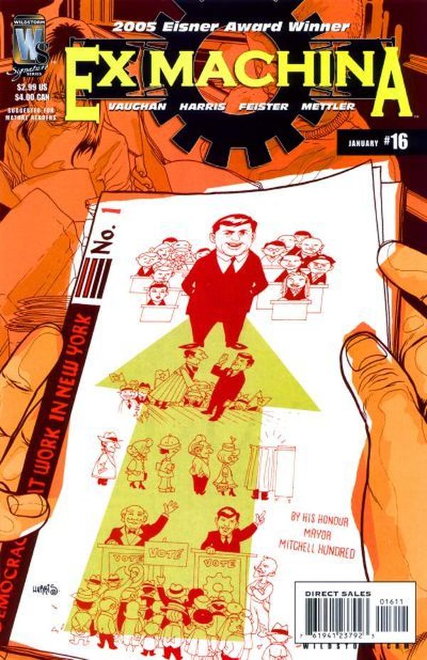 Ex Machina (2004) #16 cover