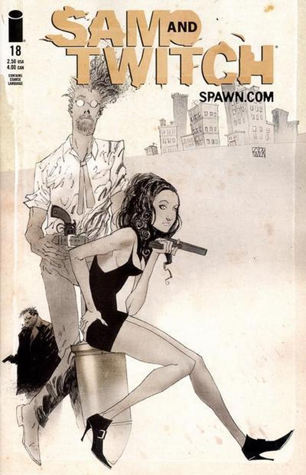 Sam and Twitch (1999) #18 cover