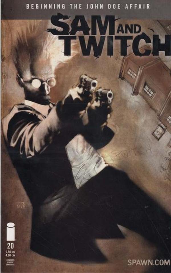 Sam and Twitch (1999) #20 cover