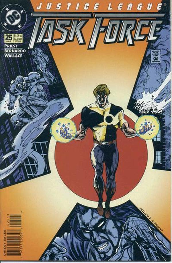 Cover of Justice League Task Force #25
