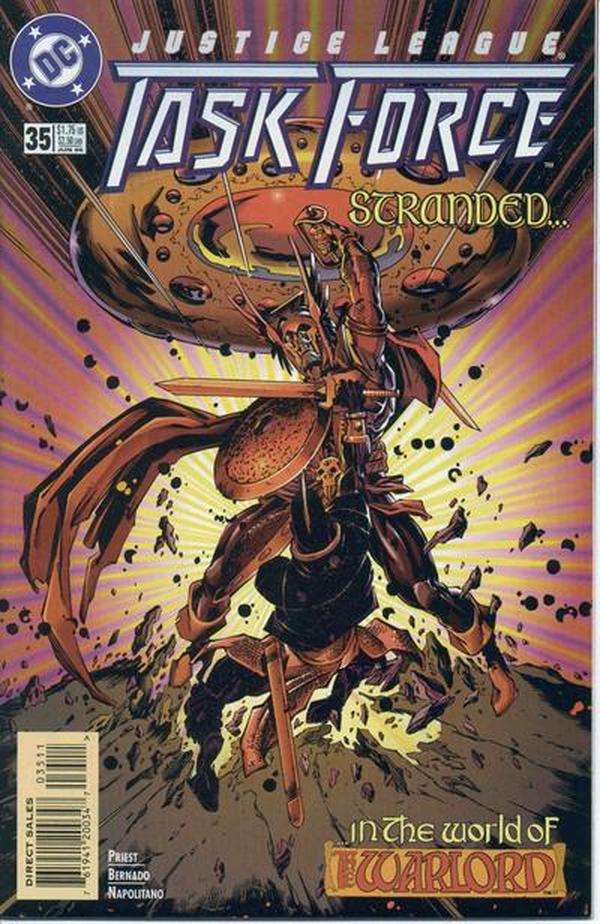 Cover of Justice League Task Force #35