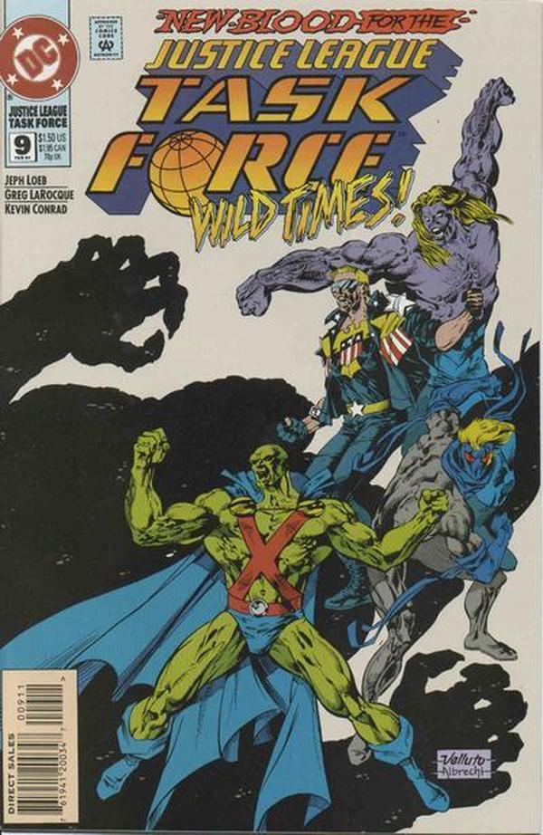 Cover of Justice League Task Force #9
