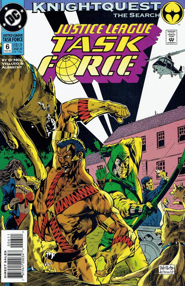 Cover of Justice League Task Force #6