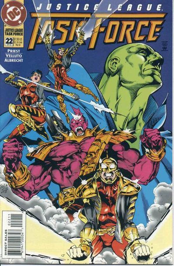 Cover of Justice League Task Force #22