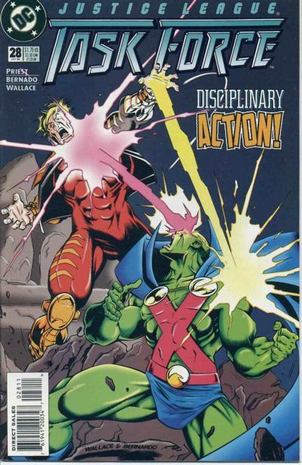 Cover of Justice League Task Force #28