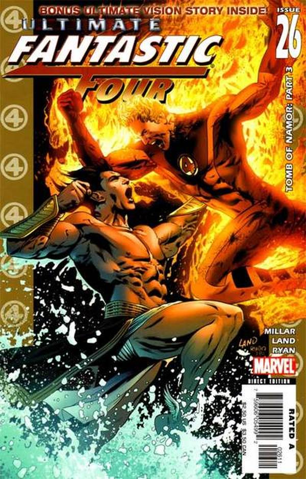 Cover of Ultimate Fantastic Four #26