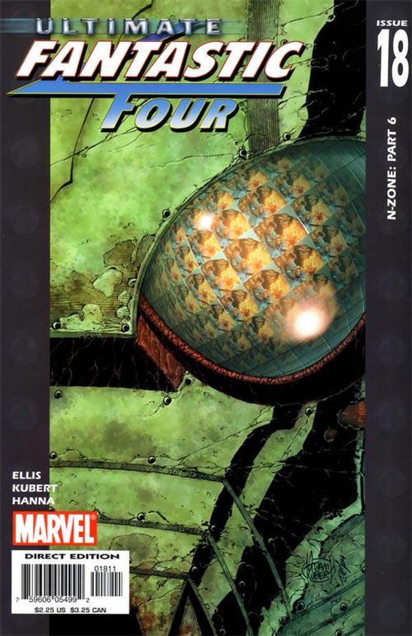 Ultimate Fantastic Four (2004) #18 cover