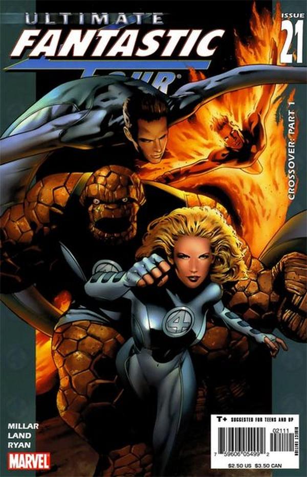 Ultimate Fantastic Four (2004) #21 cover