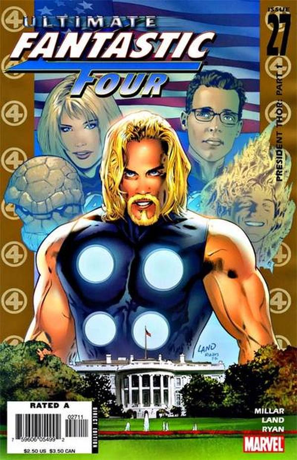 Ultimate Fantastic Four (2004) #27 cover