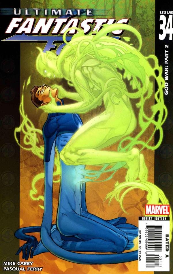 Ultimate Fantastic Four (2004) #34 cover