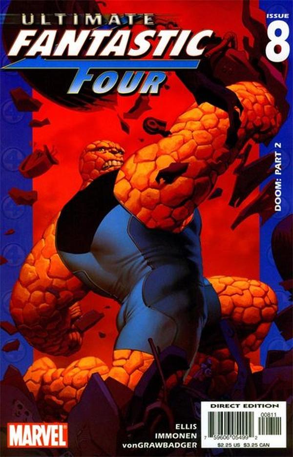 Ultimate Fantastic Four (2004) #8 cover