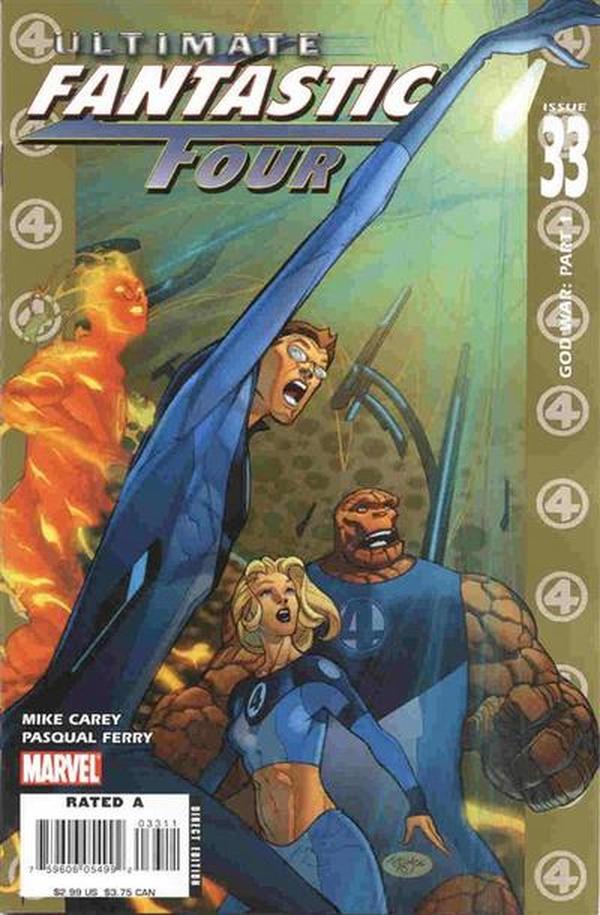 Ultimate Fantastic Four (2004) #33 cover