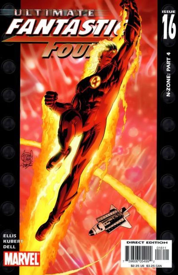 Ultimate Fantastic Four (2004) #16 cover
