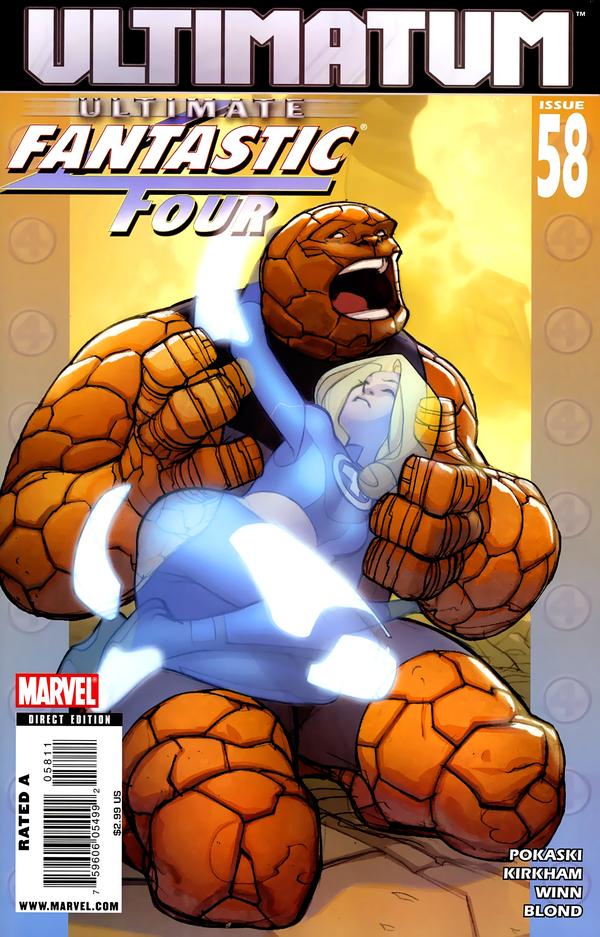 Ultimate Fantastic Four (2004) #58 cover