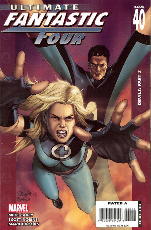 Ultimate Fantastic Four (2004) #40 cover