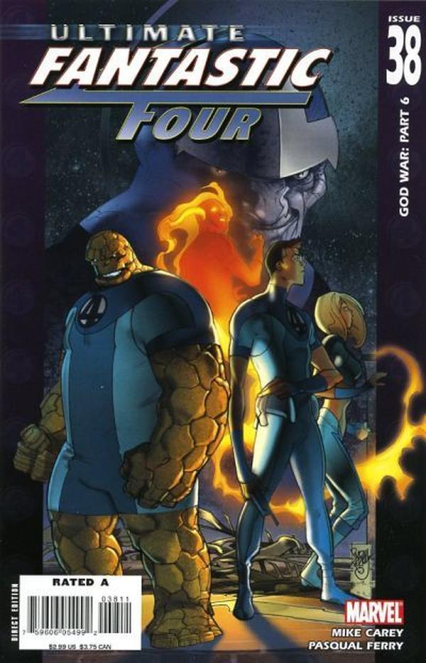 Ultimate Fantastic Four (2004) #38 cover