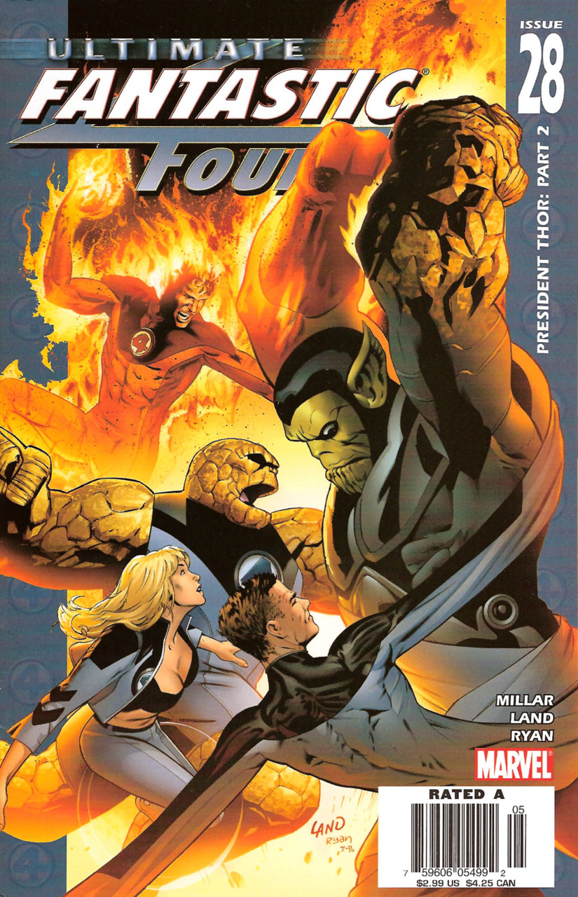 Ultimate Fantastic Four (2004) #28 cover