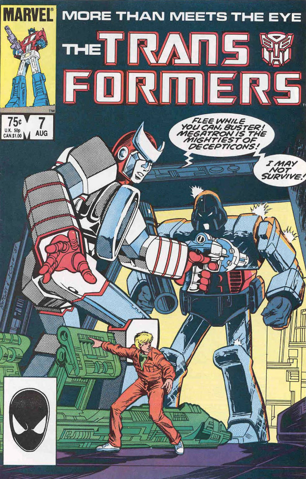 The Transformers #7 cover