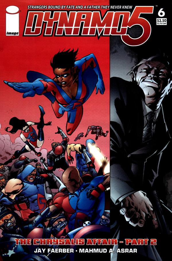 Dynamo 5 (2007) #6 cover