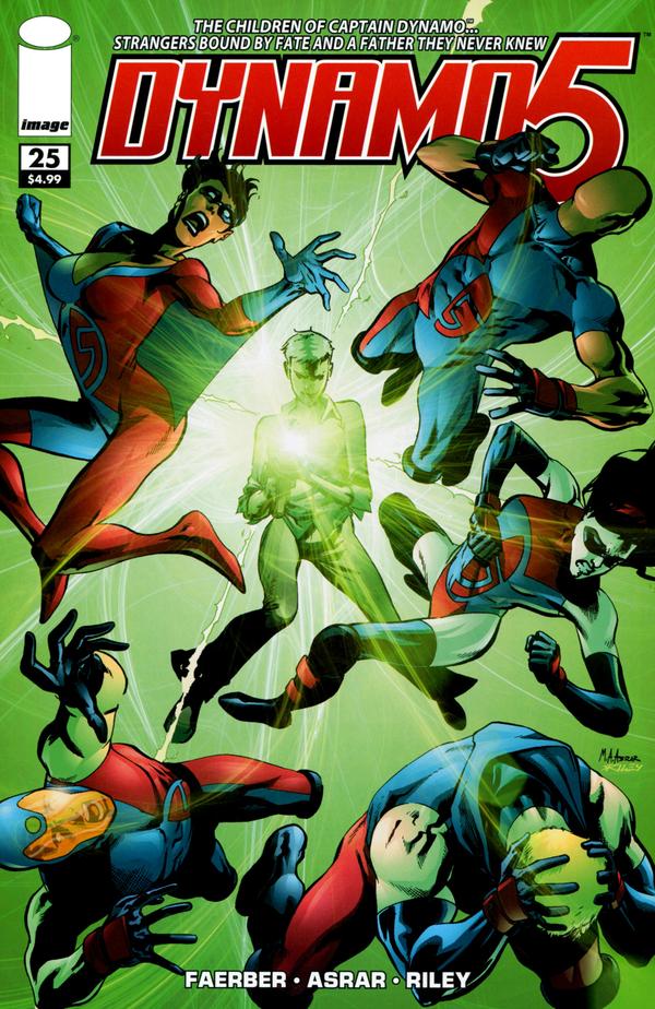 Dynamo 5 (2007) #25 cover