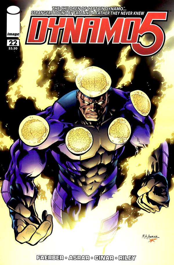 Dynamo 5 (2007) #22 cover