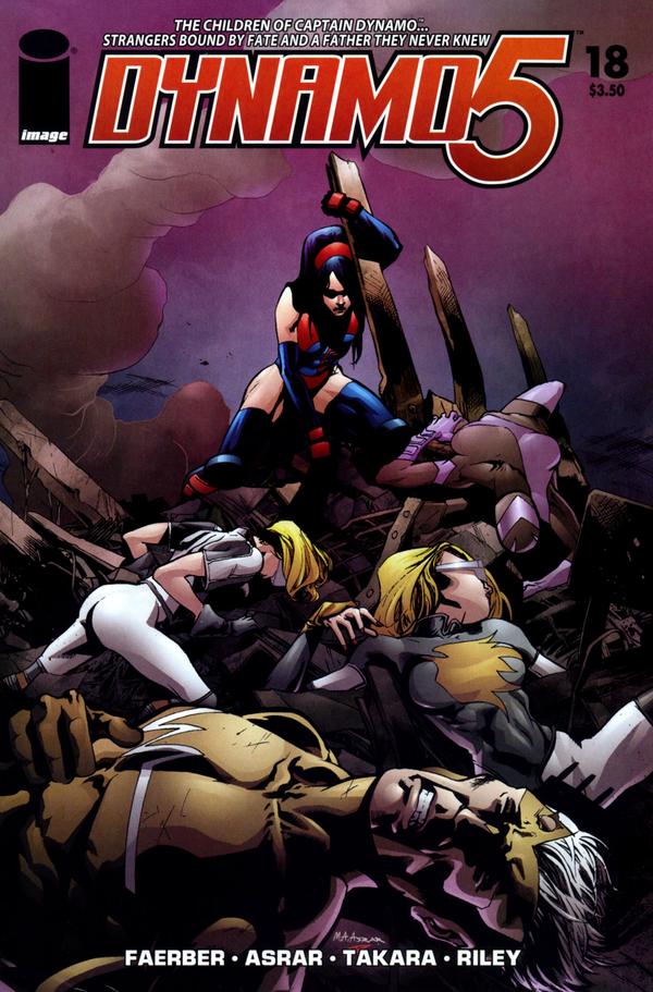 Dynamo 5 (2007) #18 cover