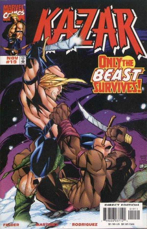 Ka-Zar (1997) #19 cover
