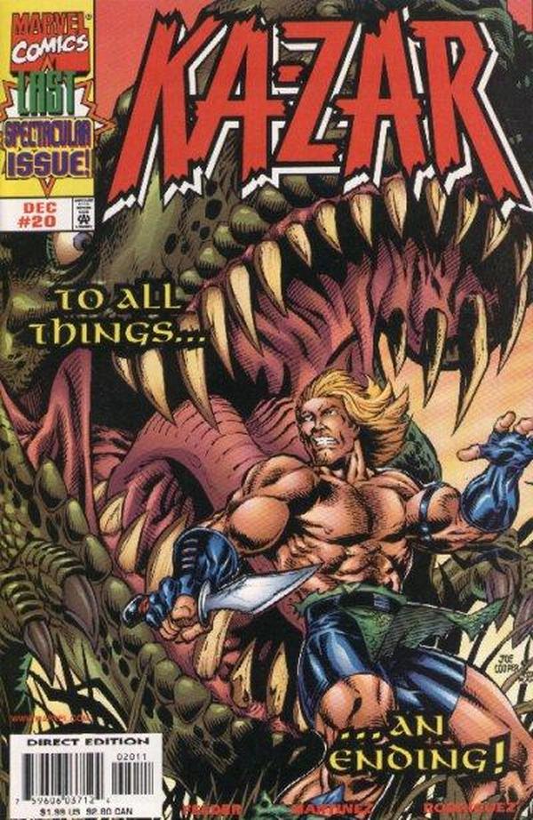 Ka-Zar (1997) #20 cover