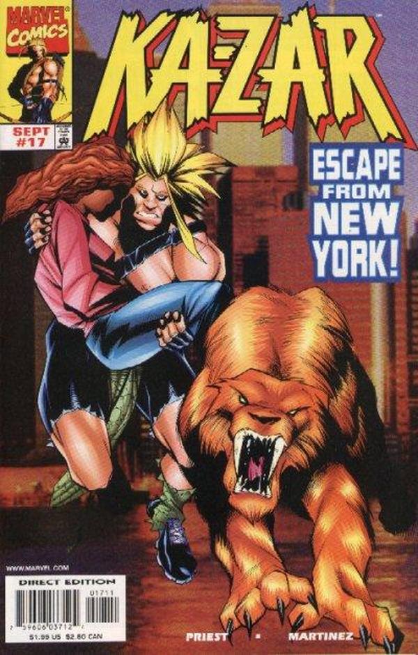 Ka-Zar (1997) #17 cover