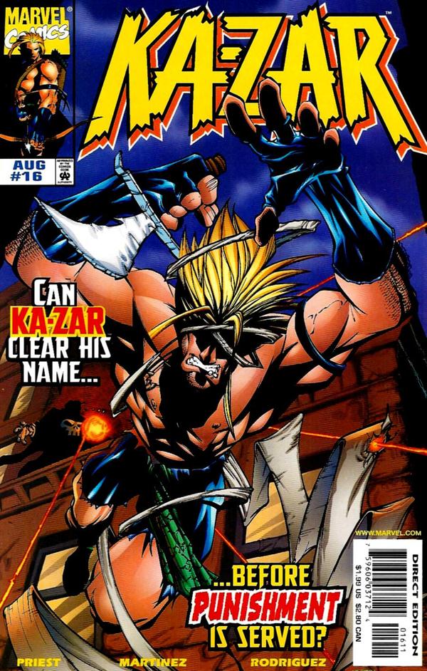 Ka-Zar (1997) #16 cover