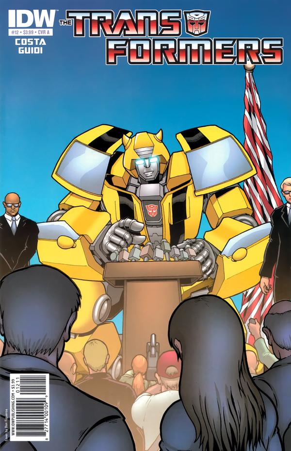 The Transformers (2009) #12 cover