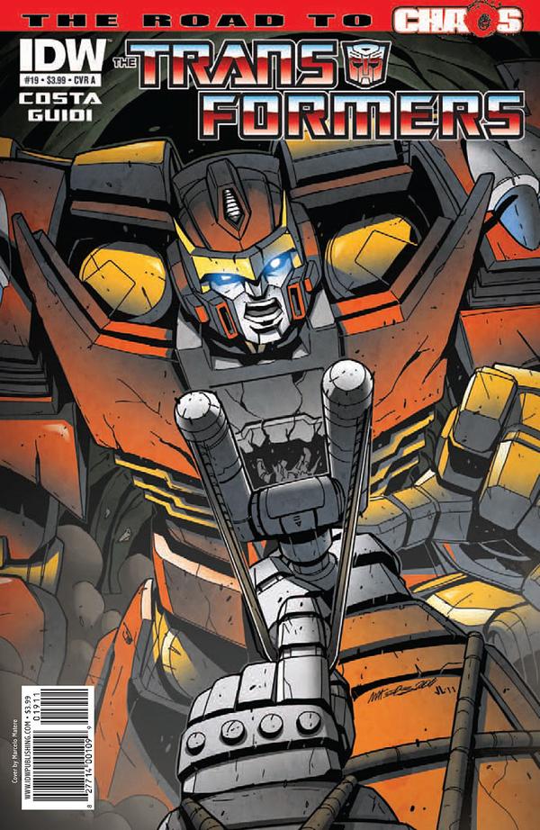The Transformers (2009) #19 cover